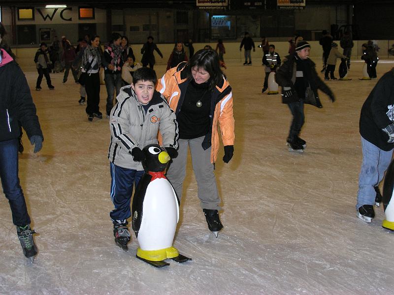 P1110103.JPG - Gleich zu Beginn des neuen Jahres - der traditionelle Eislauftag der Gutenberg-Schule am 11. Januar 2008.
